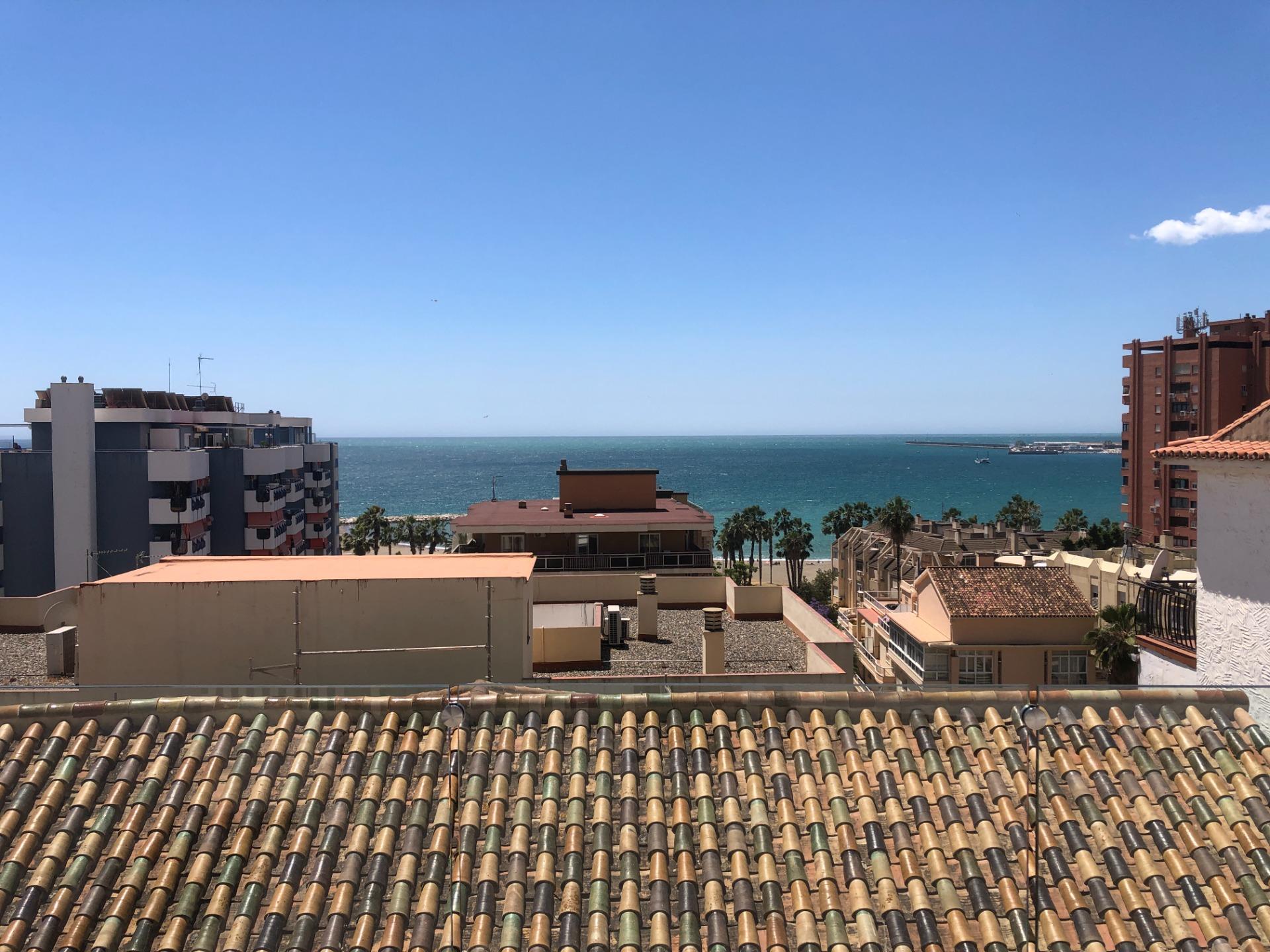 Dúplex en Málaga, junto a la playa y el centro histórico
