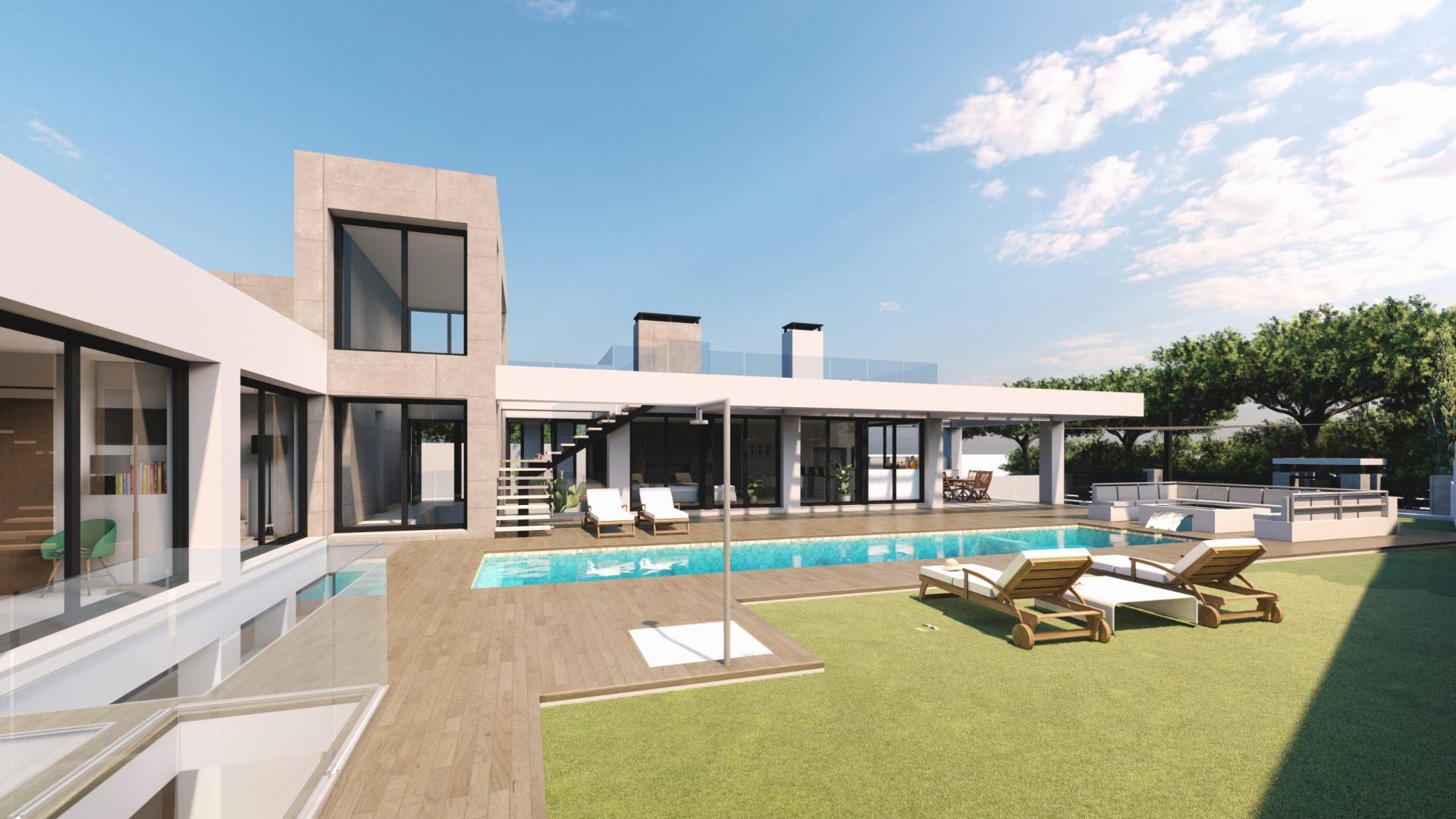 Promoción de villas en El Chaparral Golf, Mijas Costa