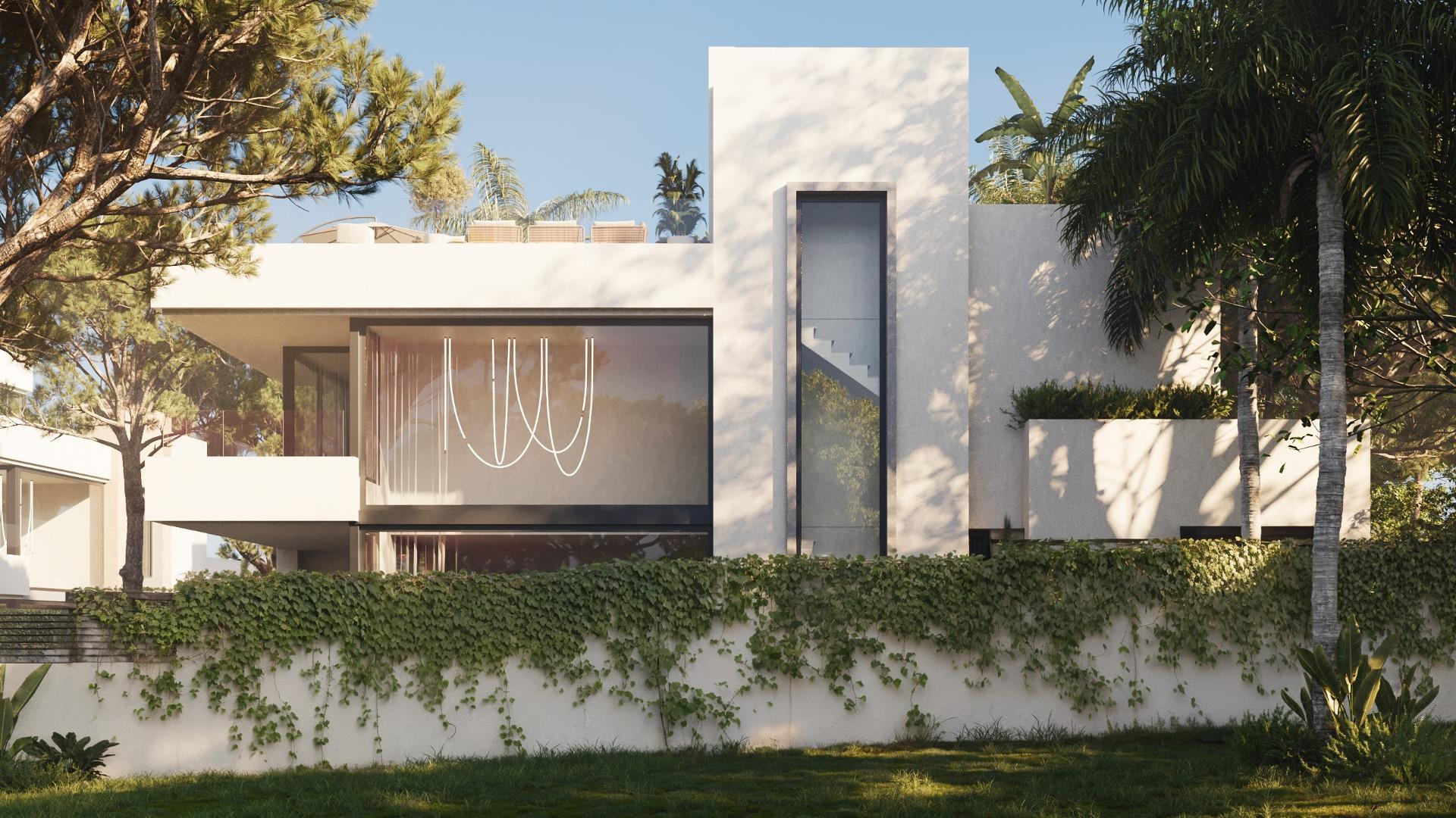 Promoción de villas en Marbella, entre Elvira y Los Monteros