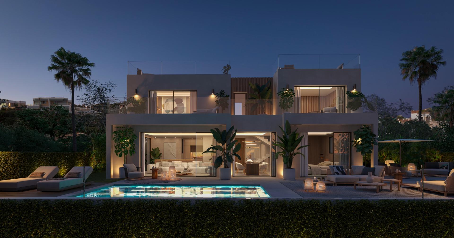 Promoción de villas en Mijas Costa