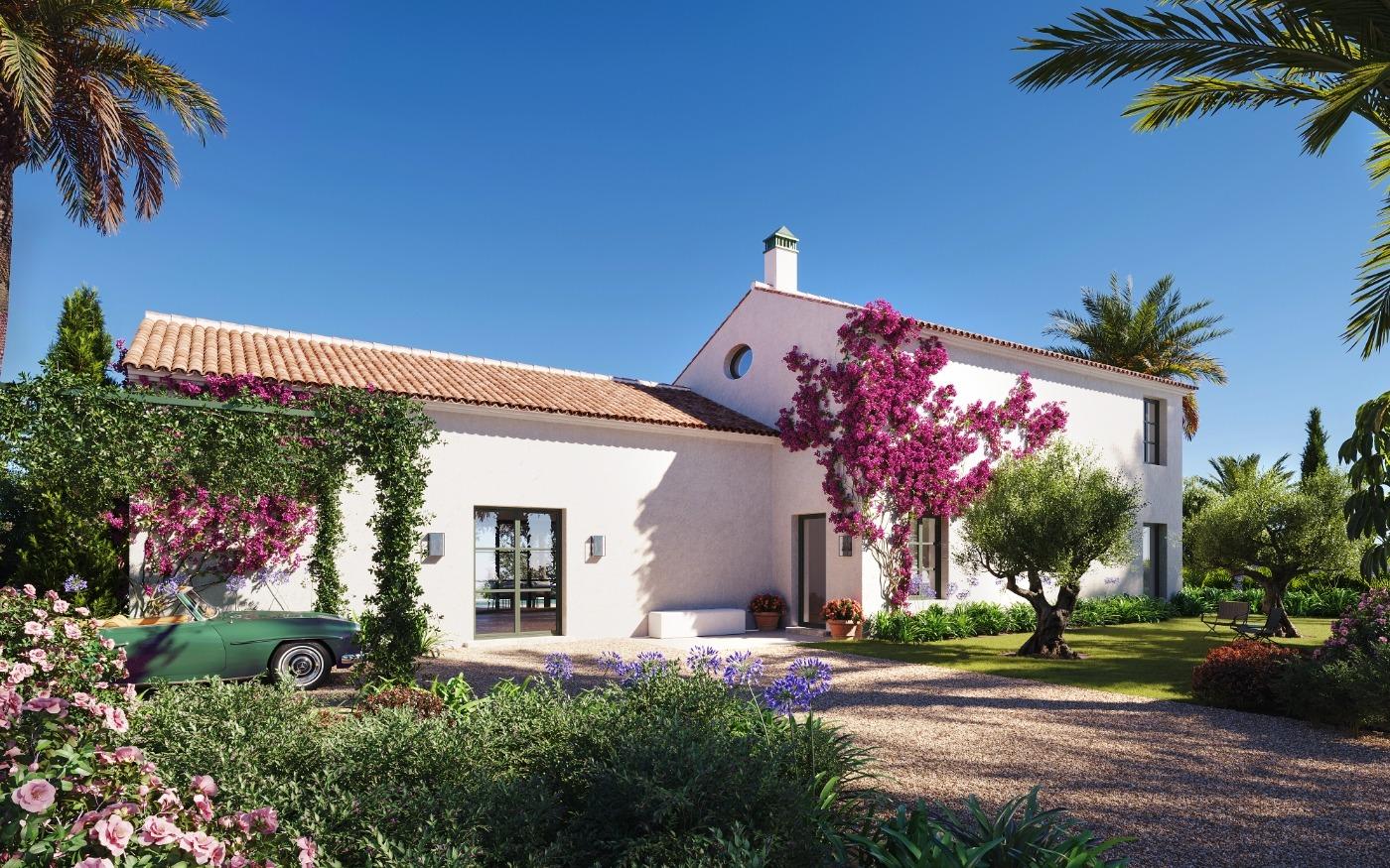 Promoción de adosados y villas en Finca Cortesin, Casares