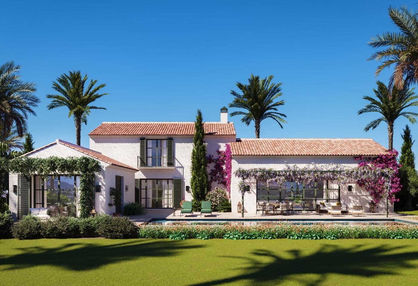 Promoción de adosados y villas en Finca Cortesin, Casares