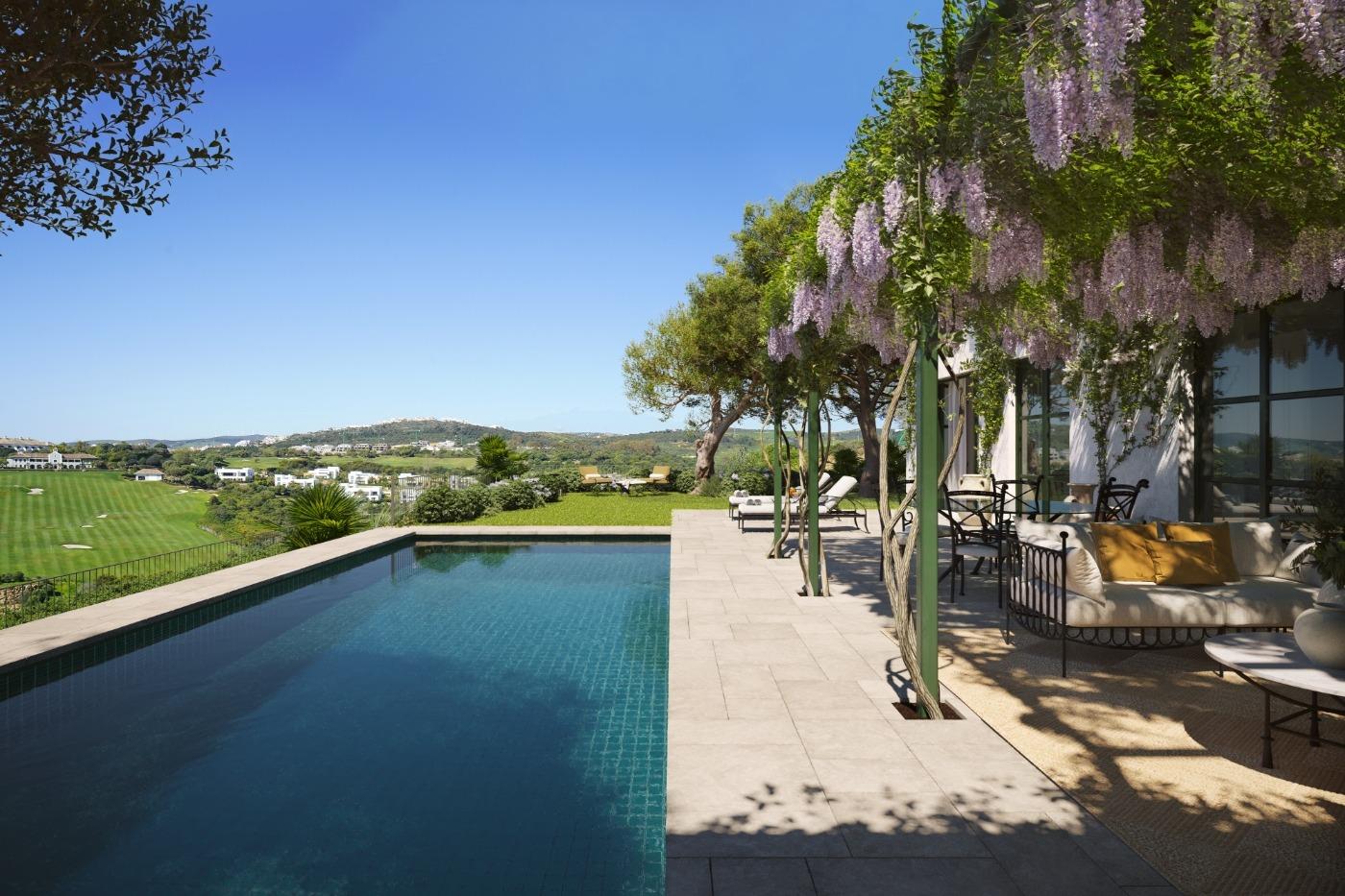Promoción de adosados y villas en Finca Cortesin, Casares