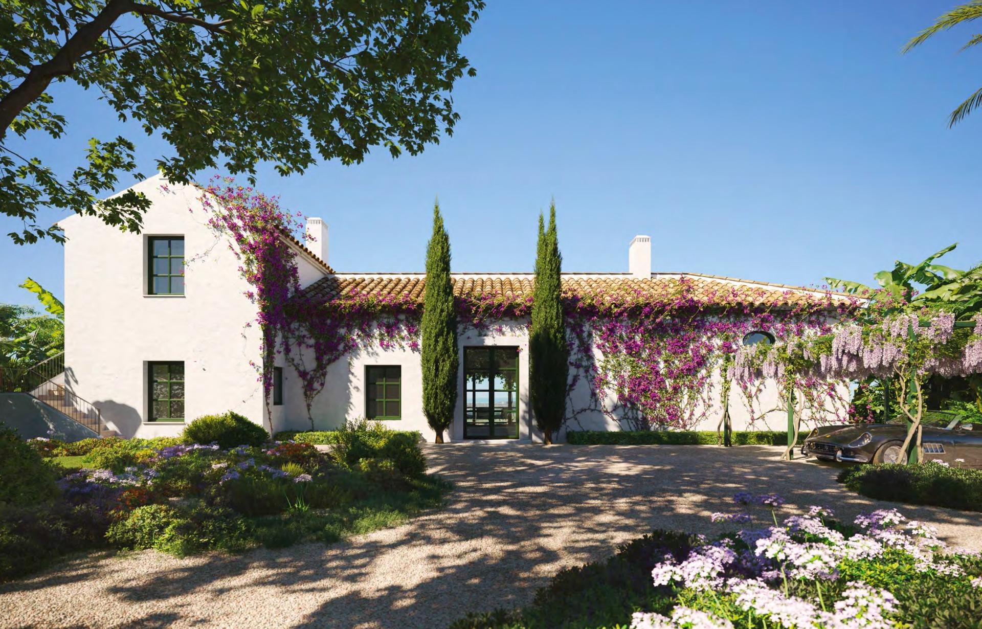 Promoción de adosados y villas en Finca Cortesin, Casares