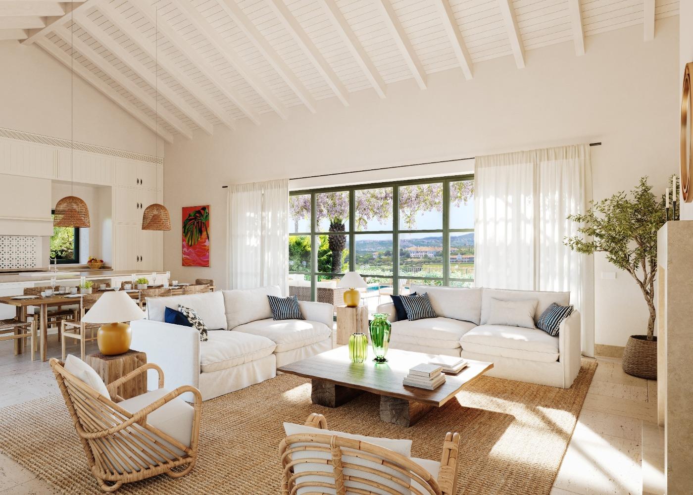 Promoción de adosados y villas en Finca Cortesin, Casares