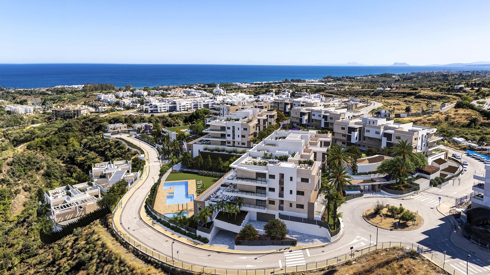 Promoción con villas pareadas en Estepona