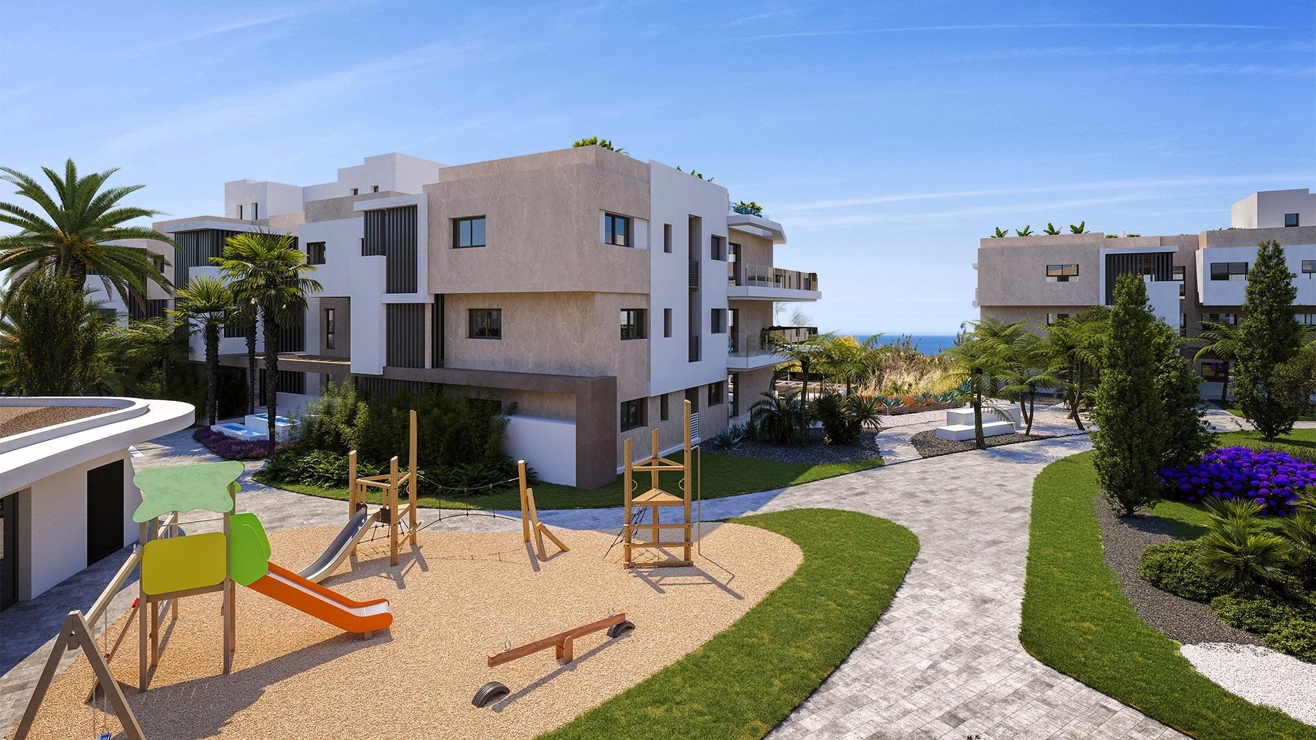 Promoción con villas pareadas en Estepona