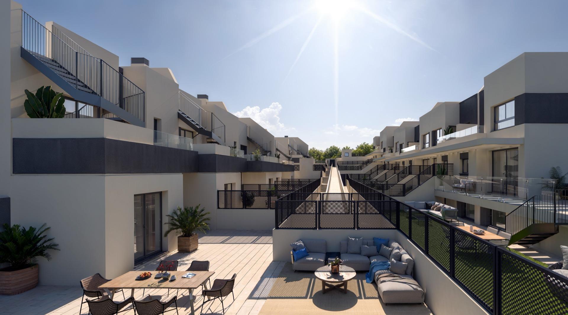 Promoción de casas adosadas en Nerja