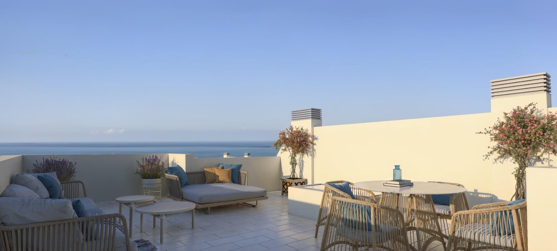 Promoción de casas adosadas en Nerja