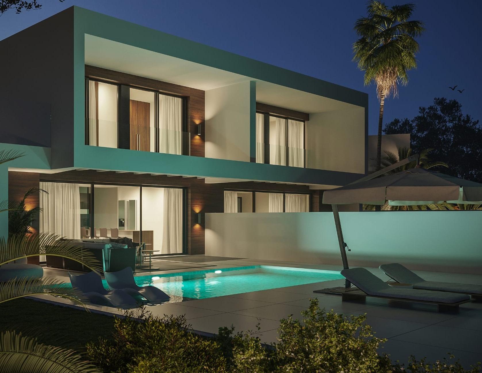 Promoción de villas en Nerja