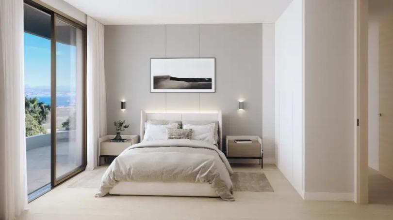 Beachfront development in Malaga