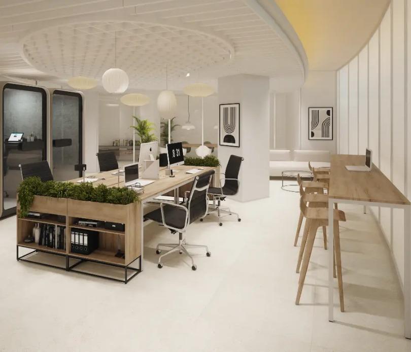 Beachfront development in Malaga