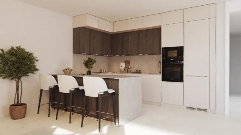 Beachfront development in Malaga