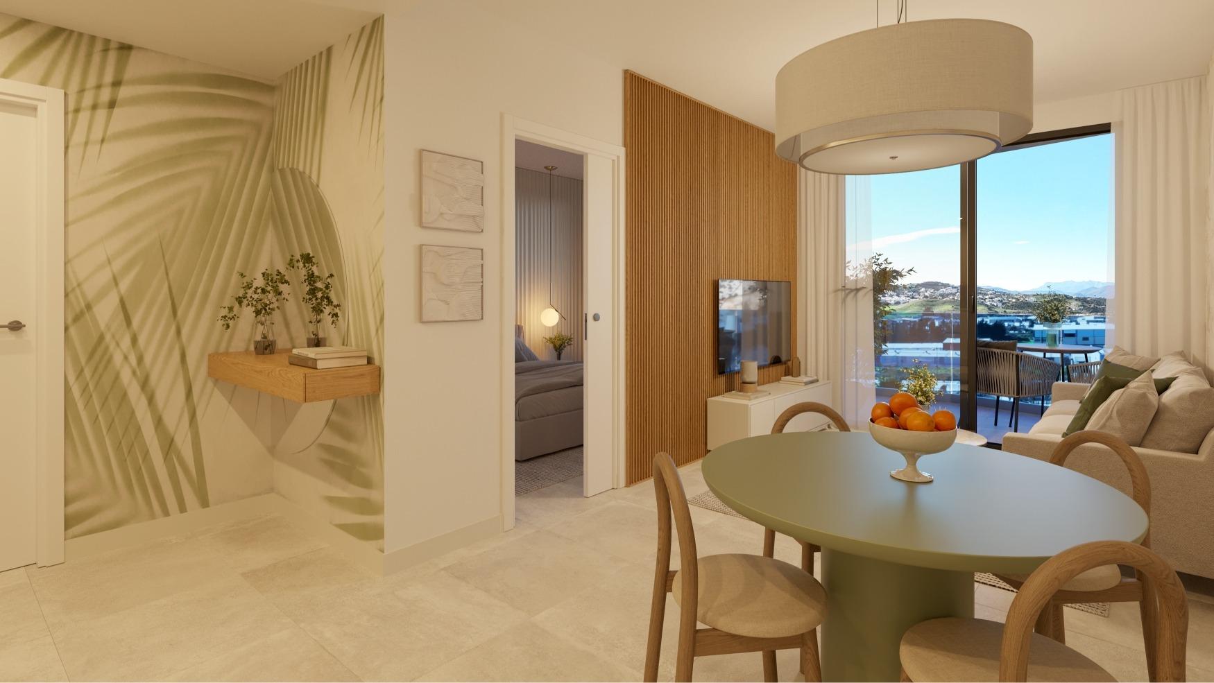 Promoción de apartamentos de un dormitorio en Las Lagunas
