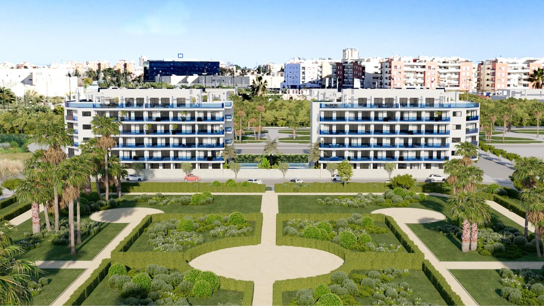 Promoción de apartamentos de un dormitorio en Las Lagunas