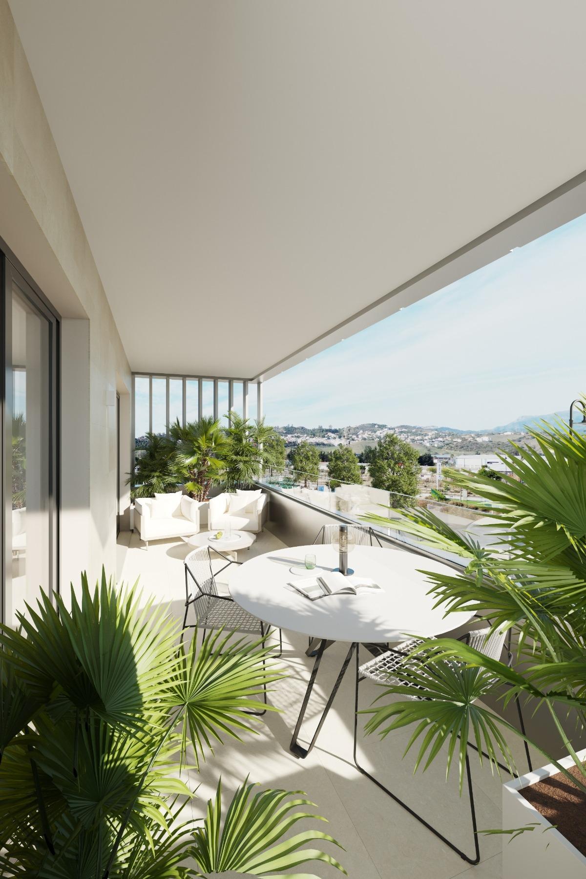 Moderno apartamento en Las Lagunas de Mijas