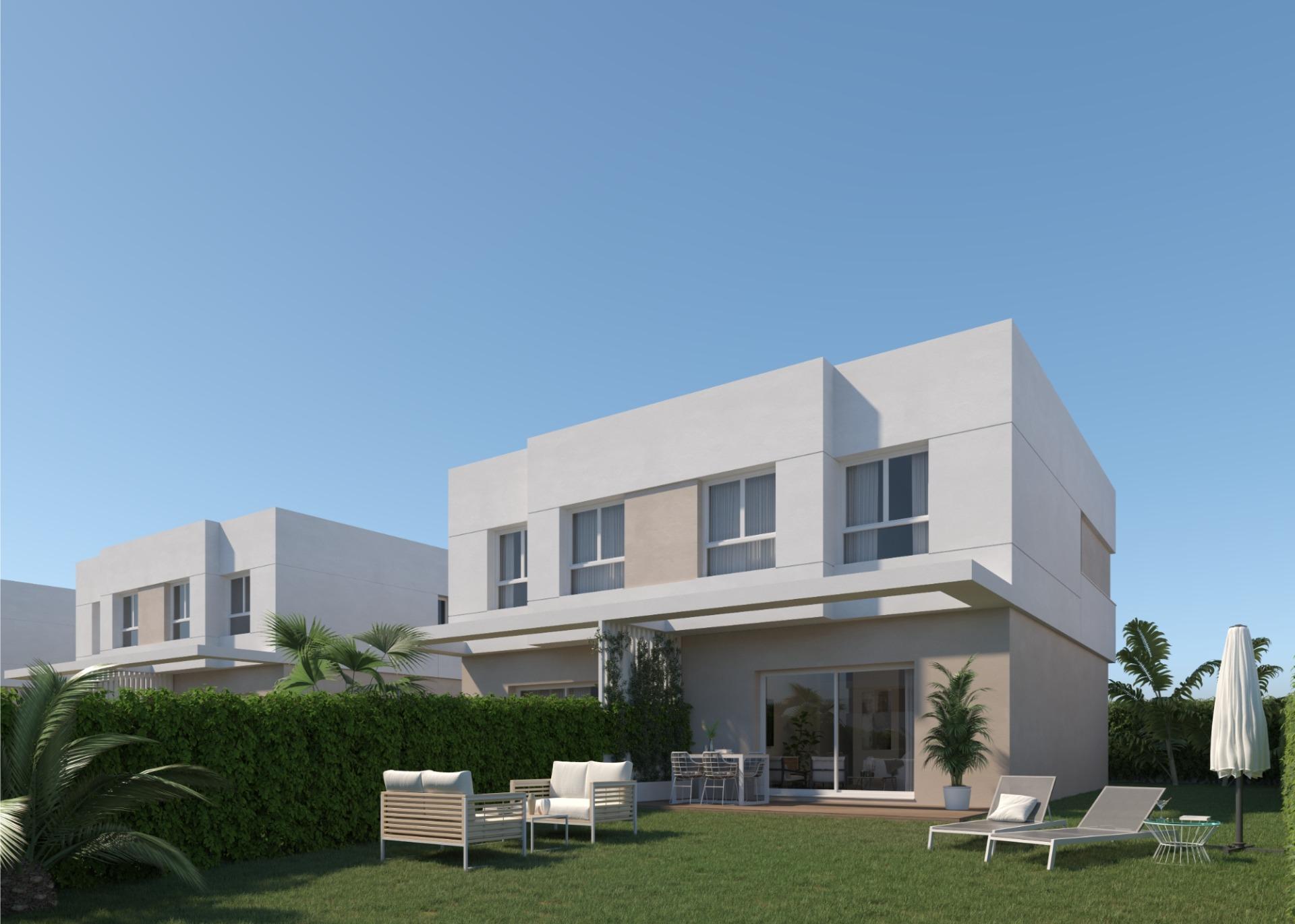 Promoción de chalets pareados en Vélez-Málaga