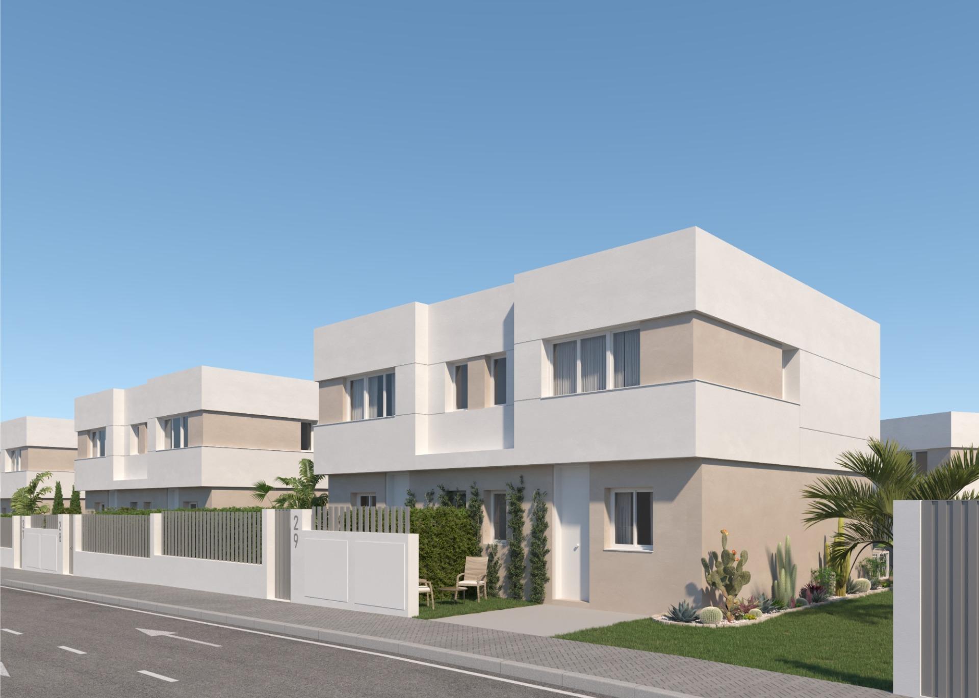Promoción de chalets pareados en Vélez-Málaga