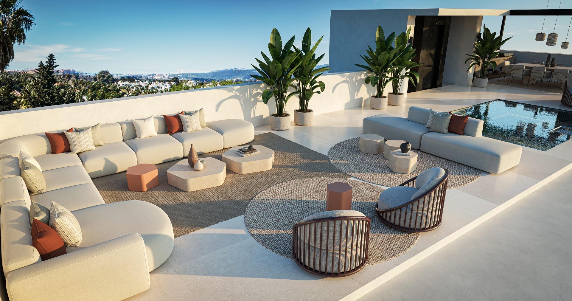 Promoción de villas en Bel Air, Estepona