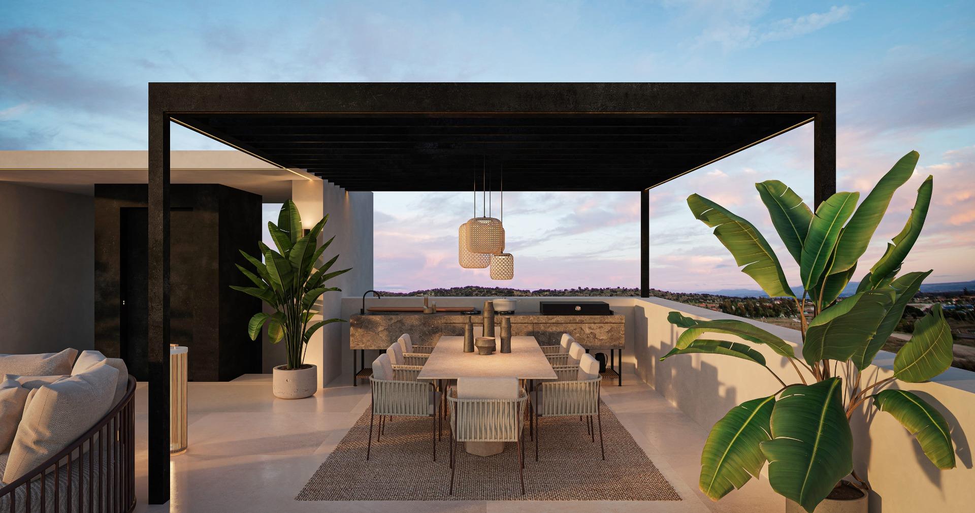 Promoción de villas en Bel Air, Estepona