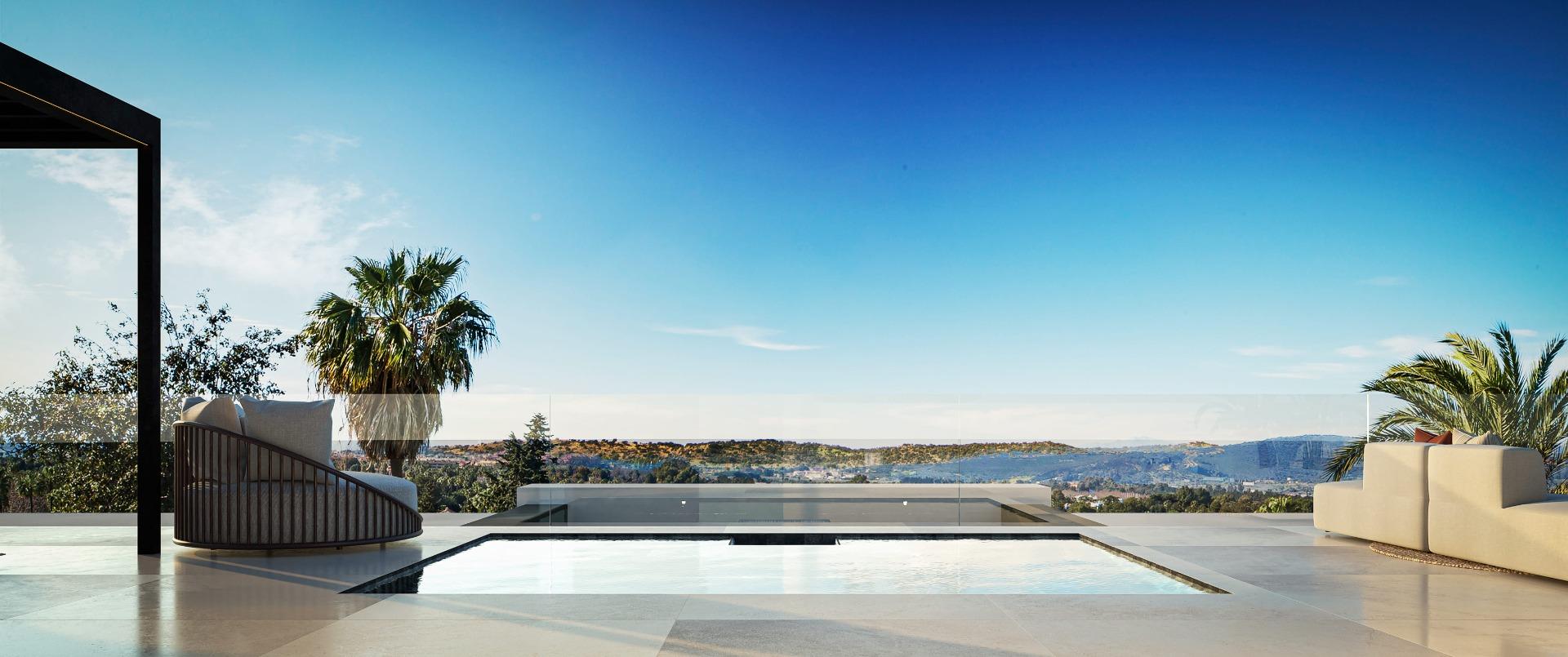 Promoción de villas en Bel Air, Estepona