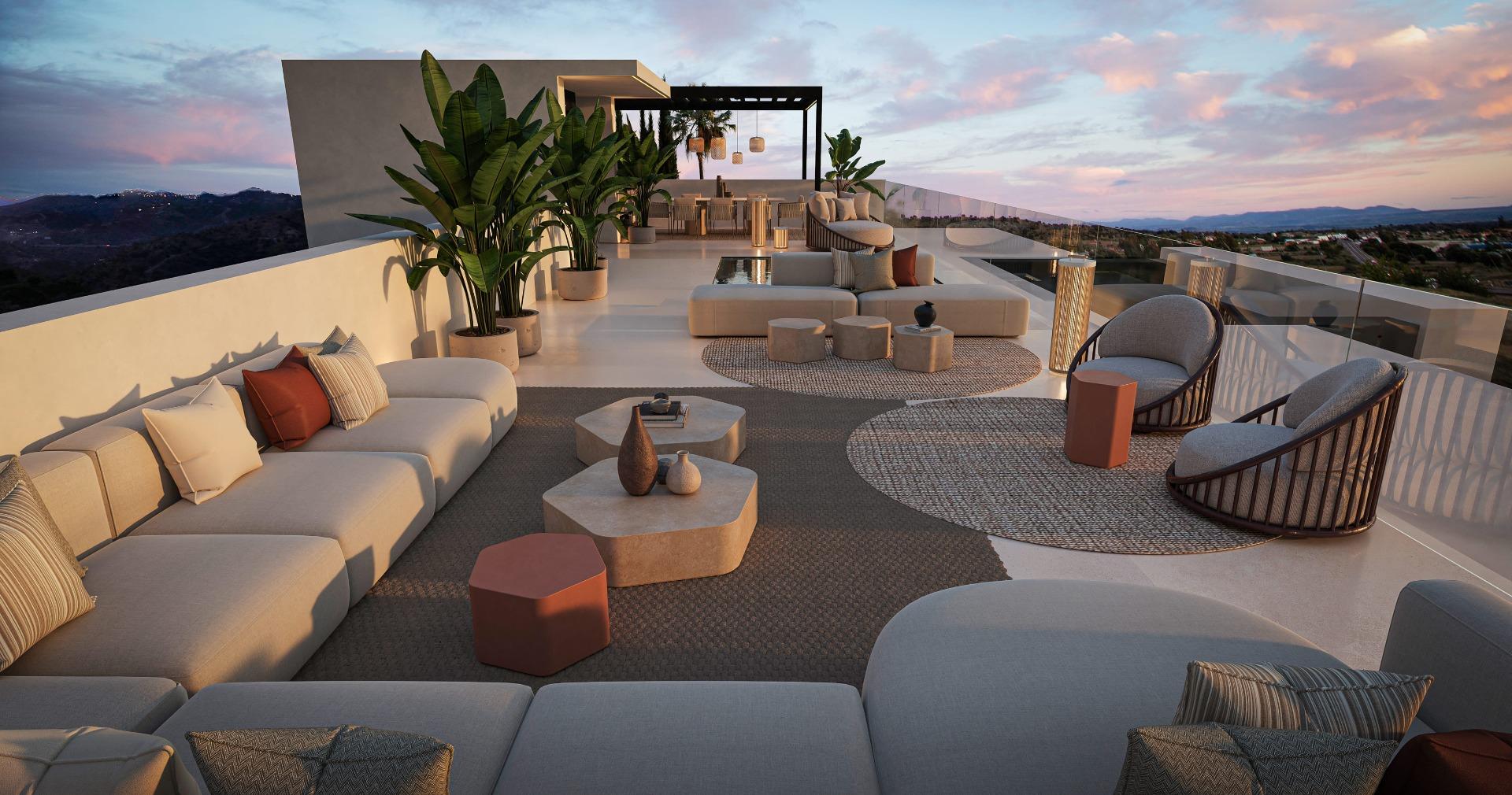 Promoción de villas en Bel Air, Estepona