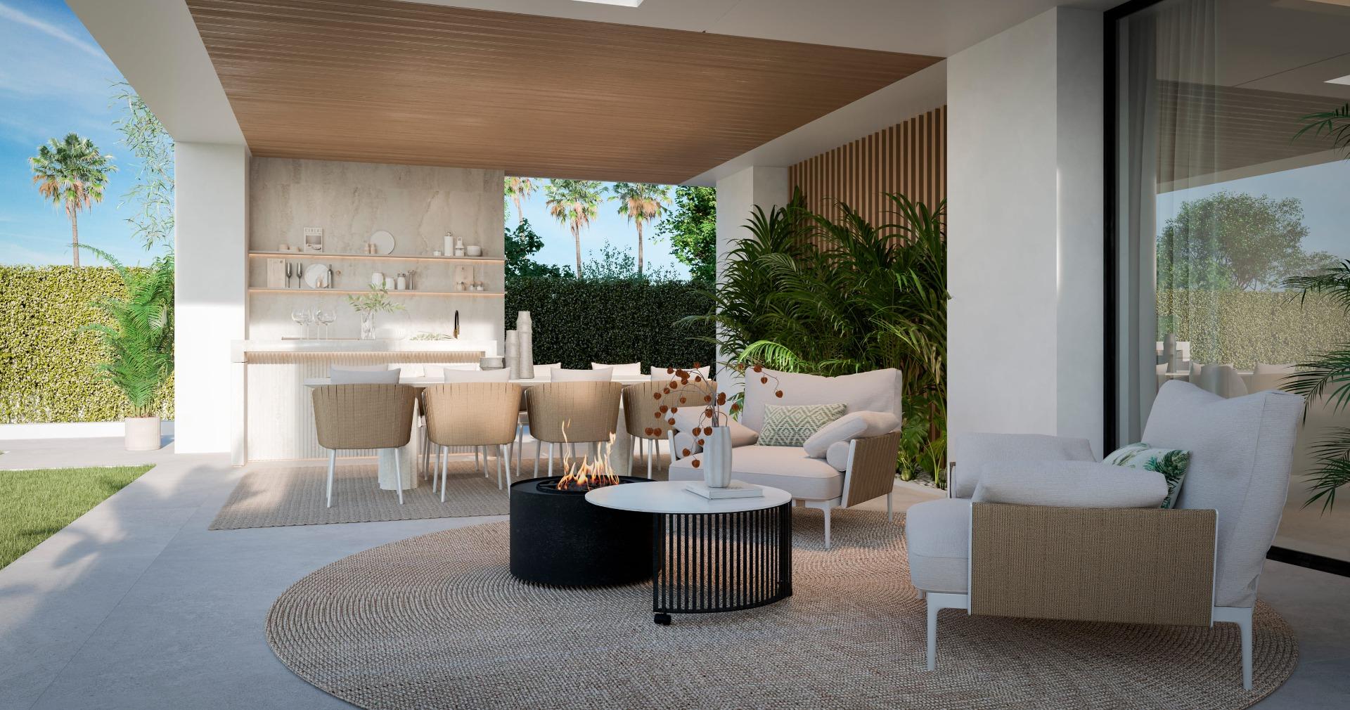 Promoción de villas en Bel Air, Estepona