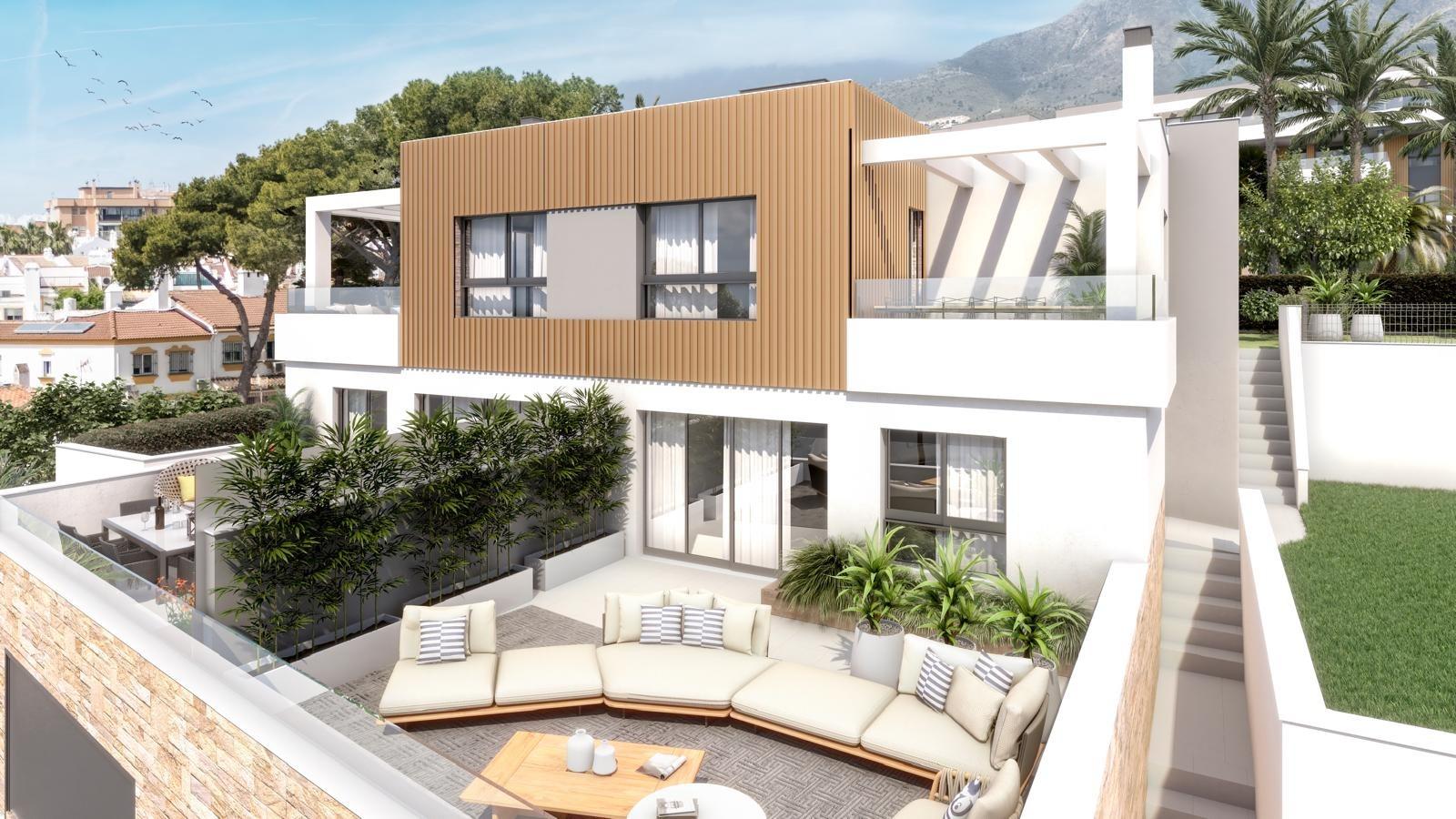 Pareadas de obra nueva en Montemar, Torremolinos