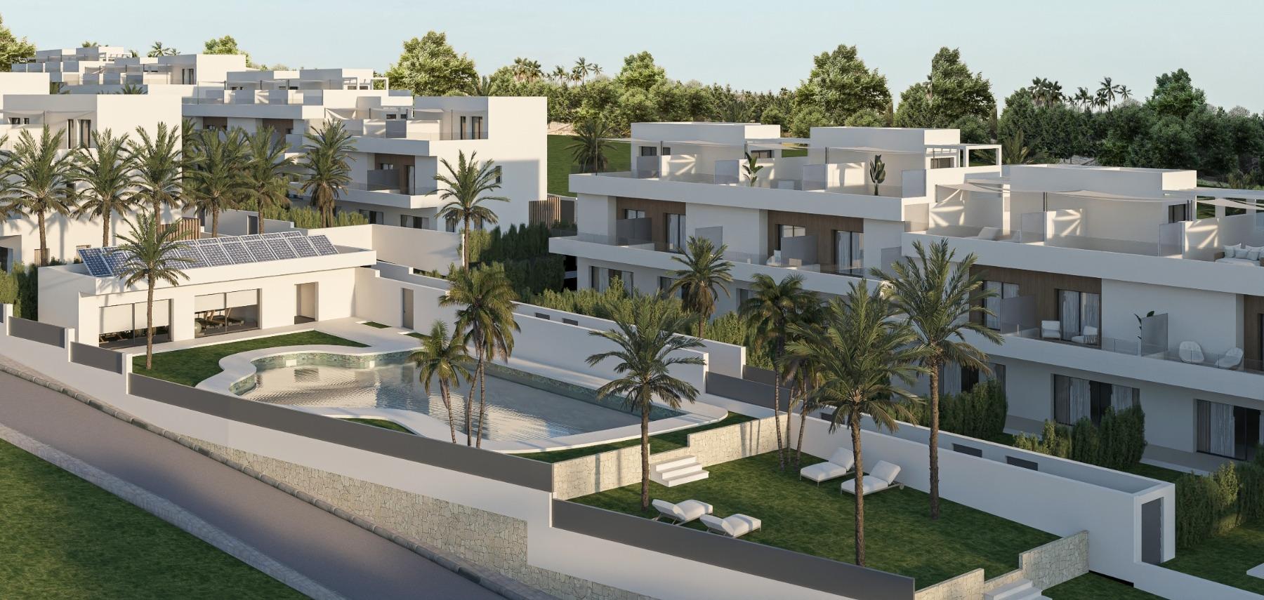 Promoción de adosados y pareados en Estepona