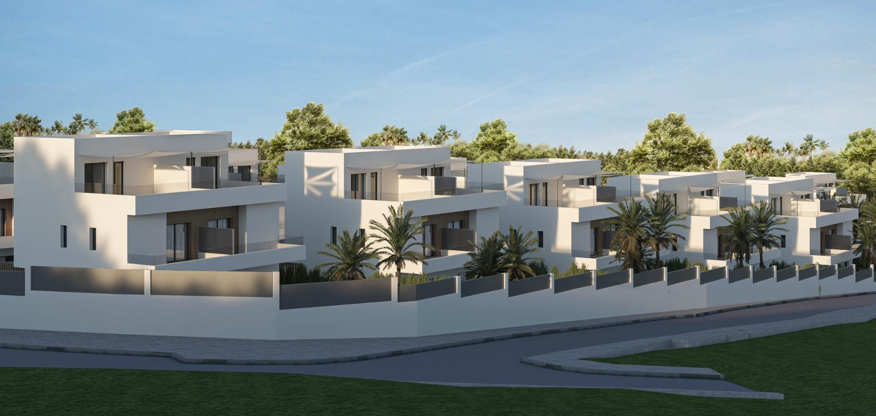 Promoción de adosados y pareados en Estepona