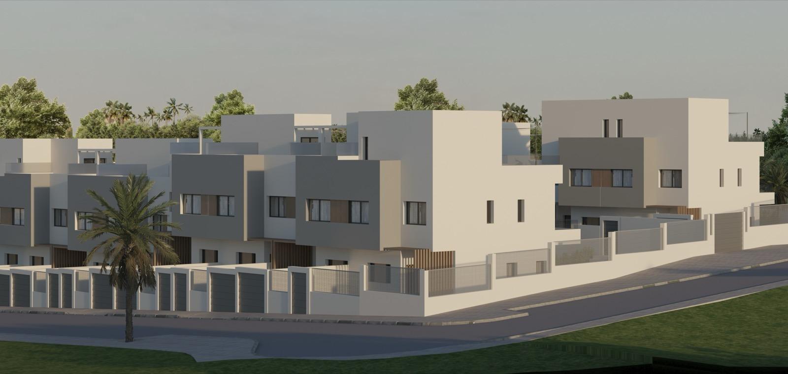 Promoción de adosados y pareados en Estepona