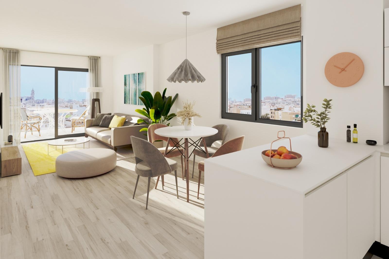 Promoción de obra nueva en Málaga capital