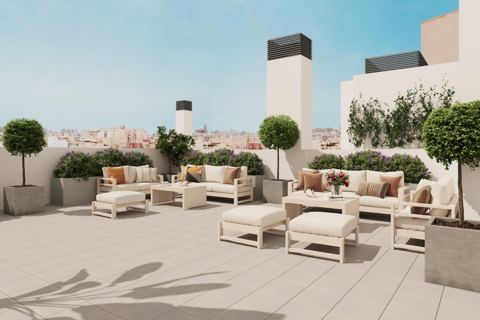 Promoción de obra nueva en Málaga capital