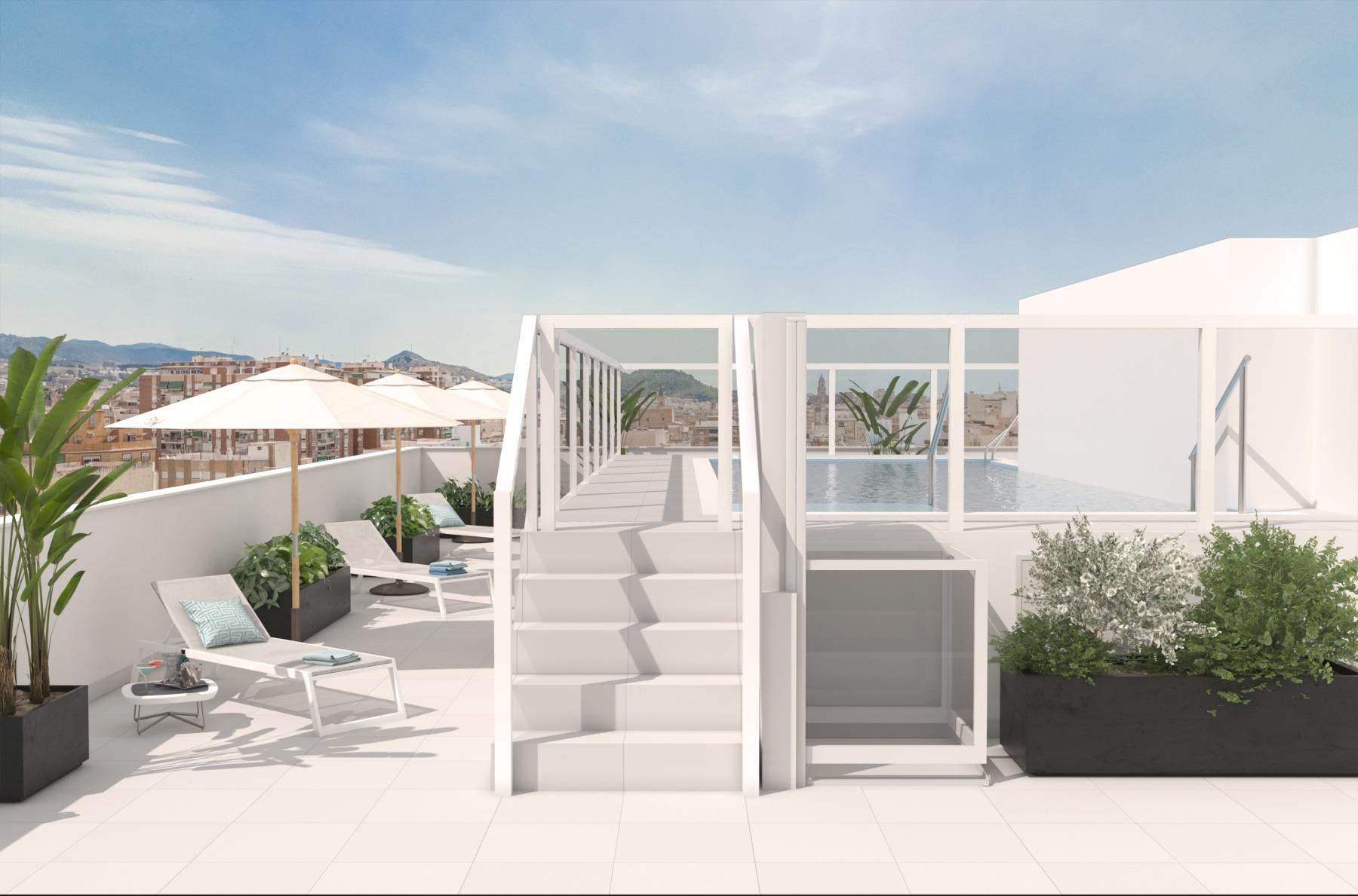 Promoción de obra nueva en Málaga capital
