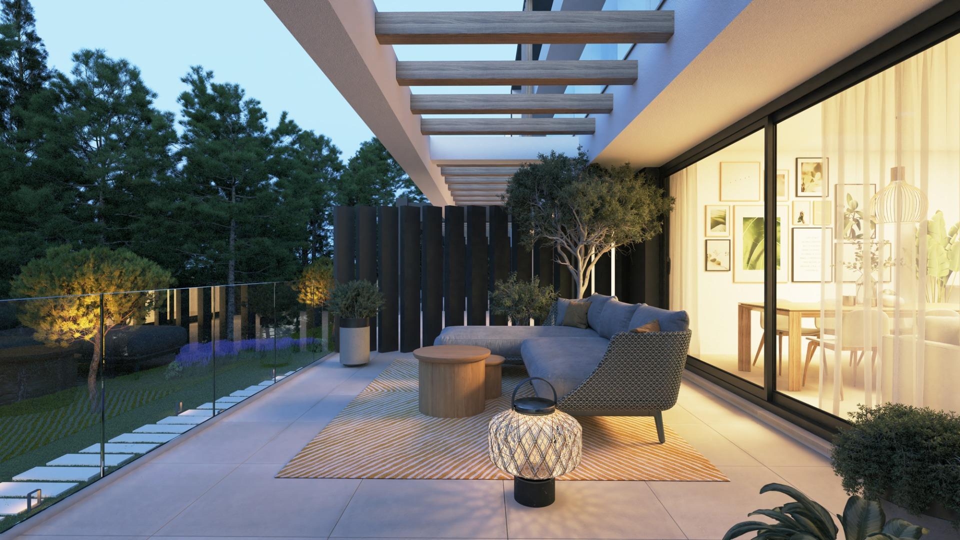 Exclusivas casas adosadas de diseño contemporáneo en El Chaparral