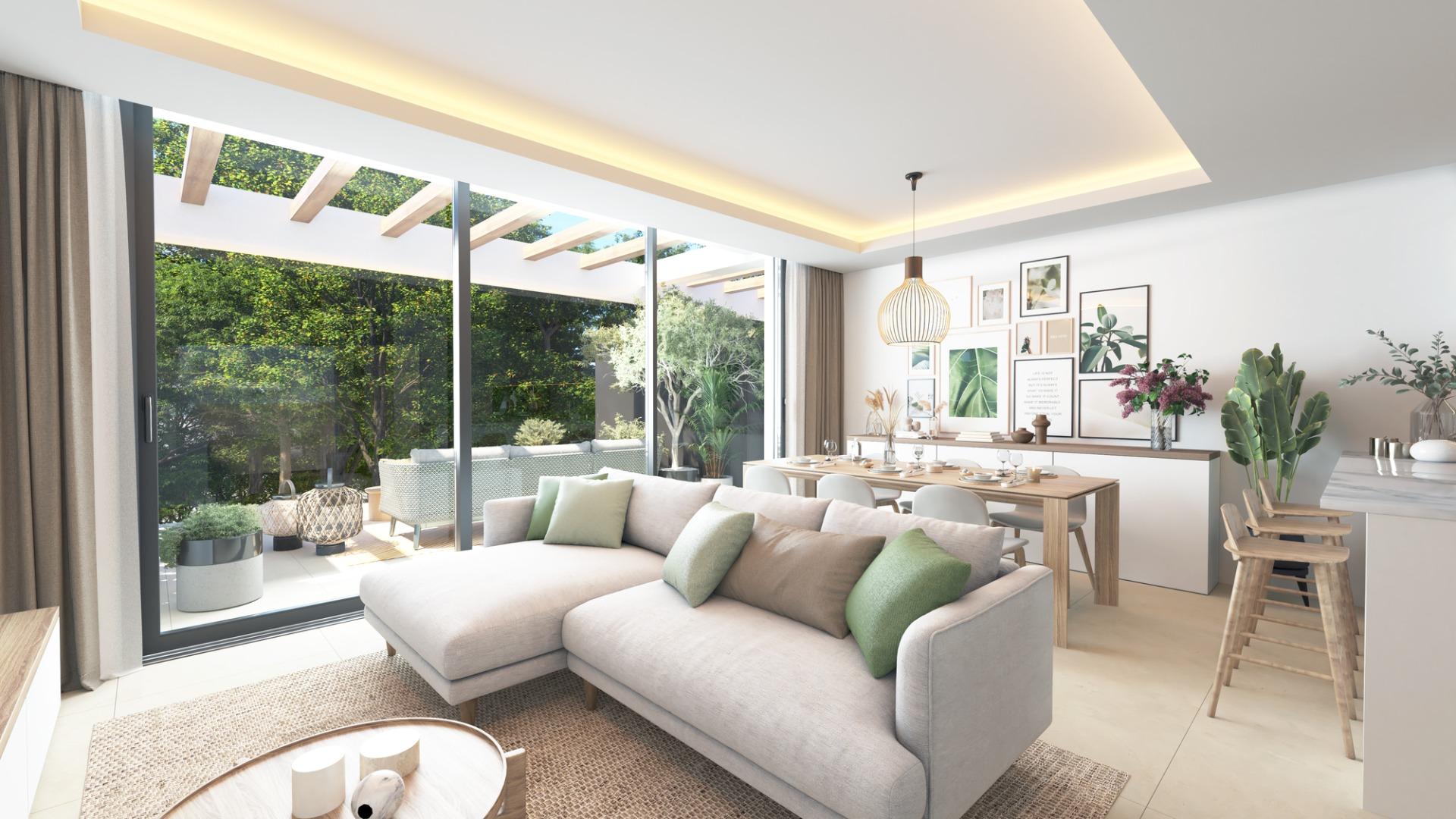 Exclusivas casas adosadas de diseño contemporáneo en El Chaparral