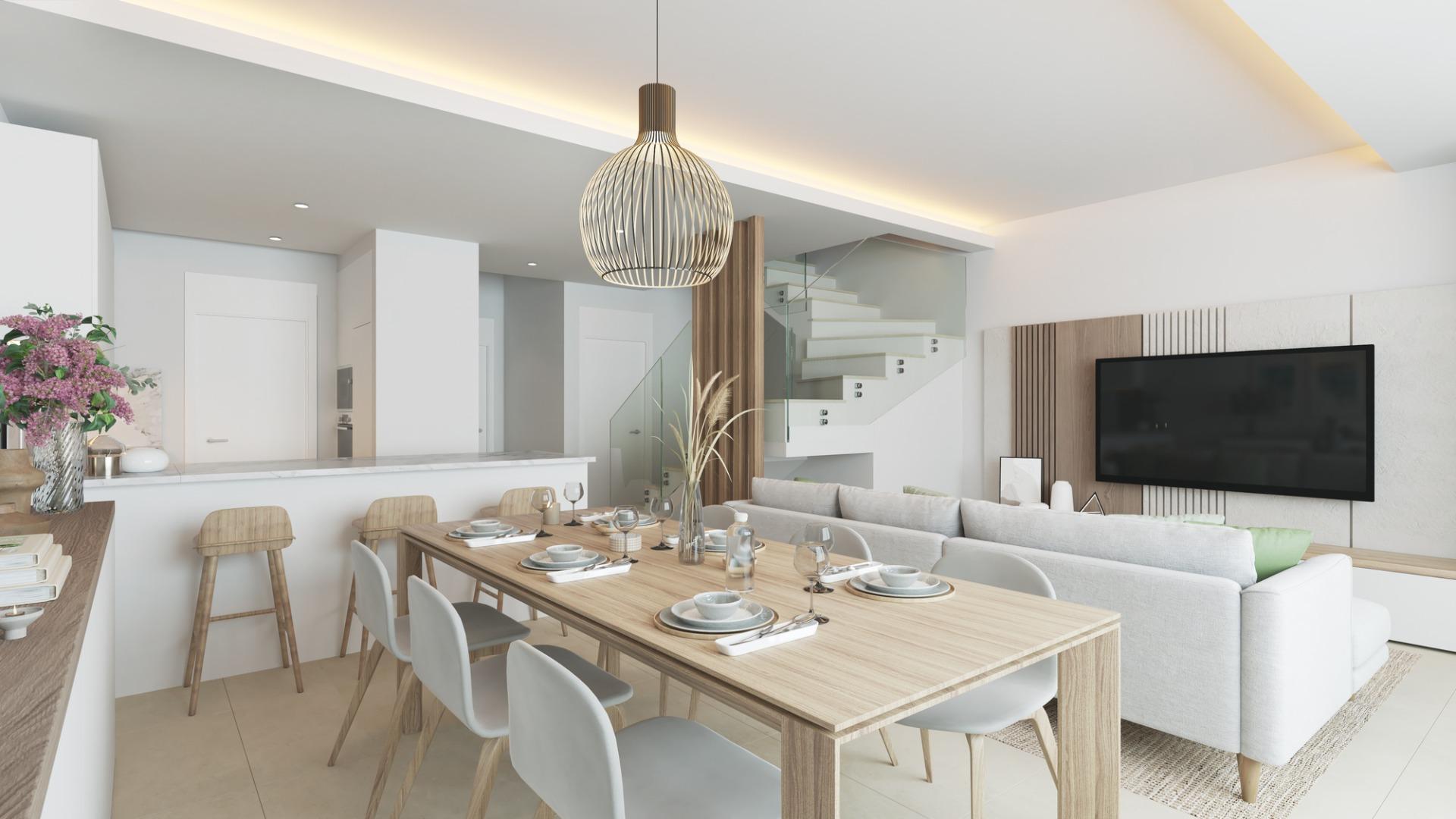 Exclusivas casas adosadas de diseño contemporáneo en El Chaparral