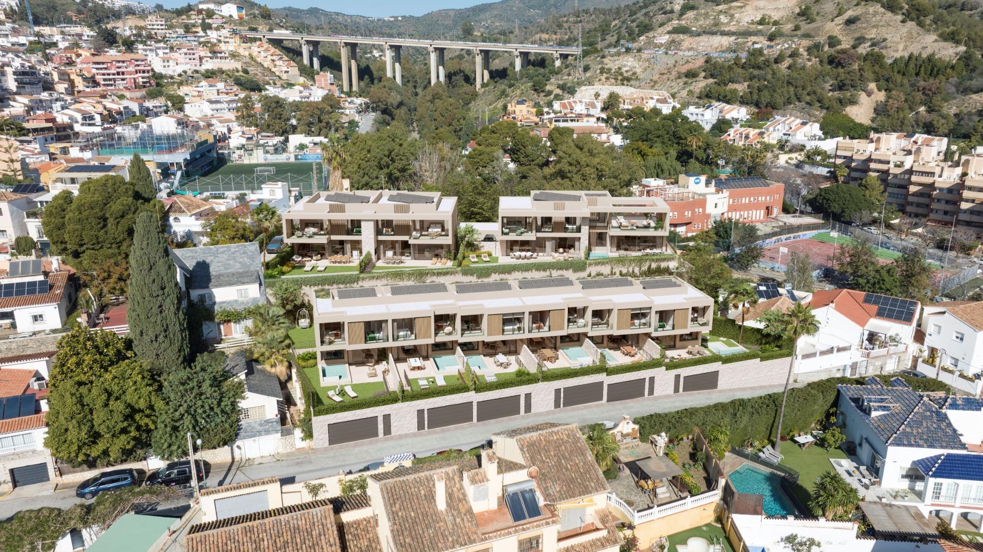 Villas adosadas y pareadas en Pedregalejo