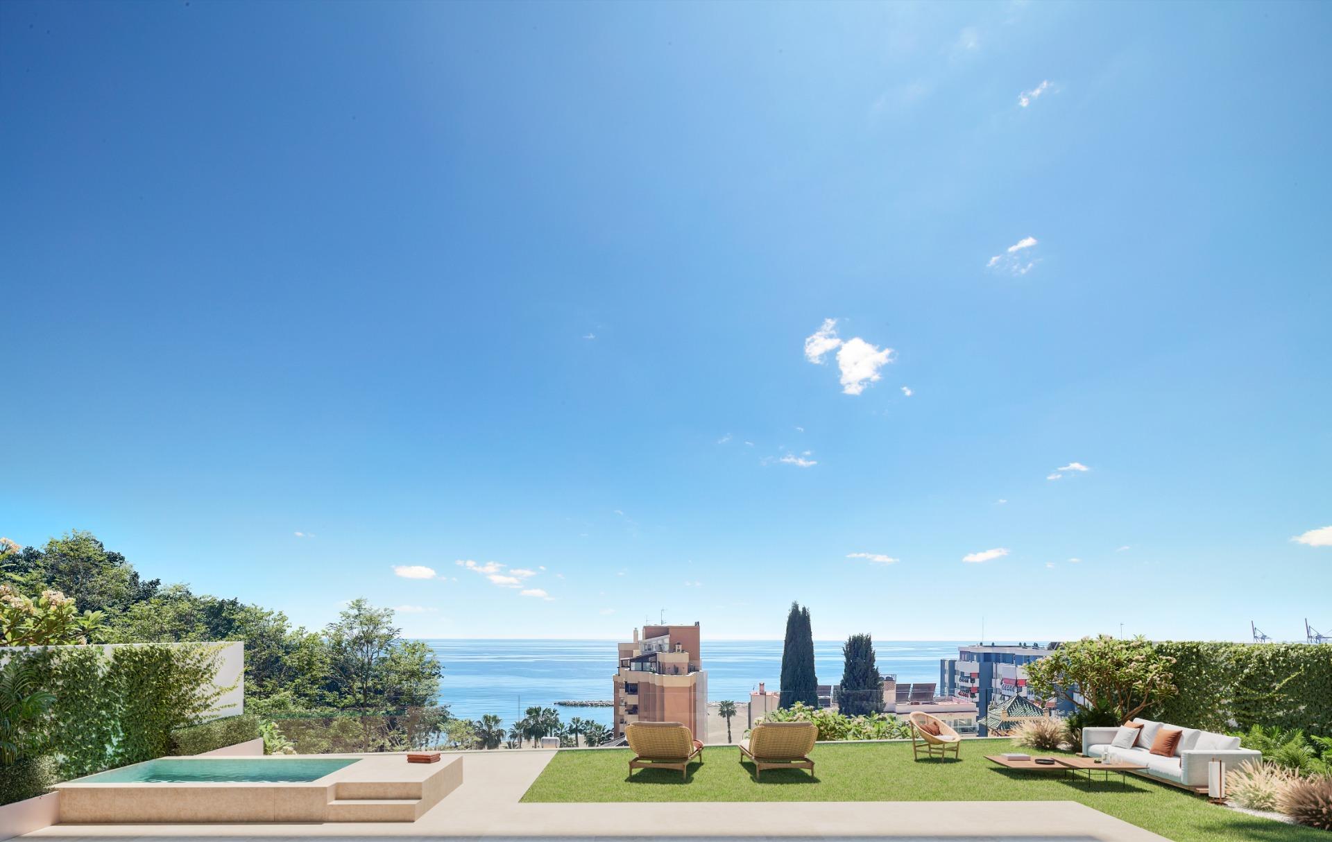 Exclusiva villa adosada en Monte Sancha