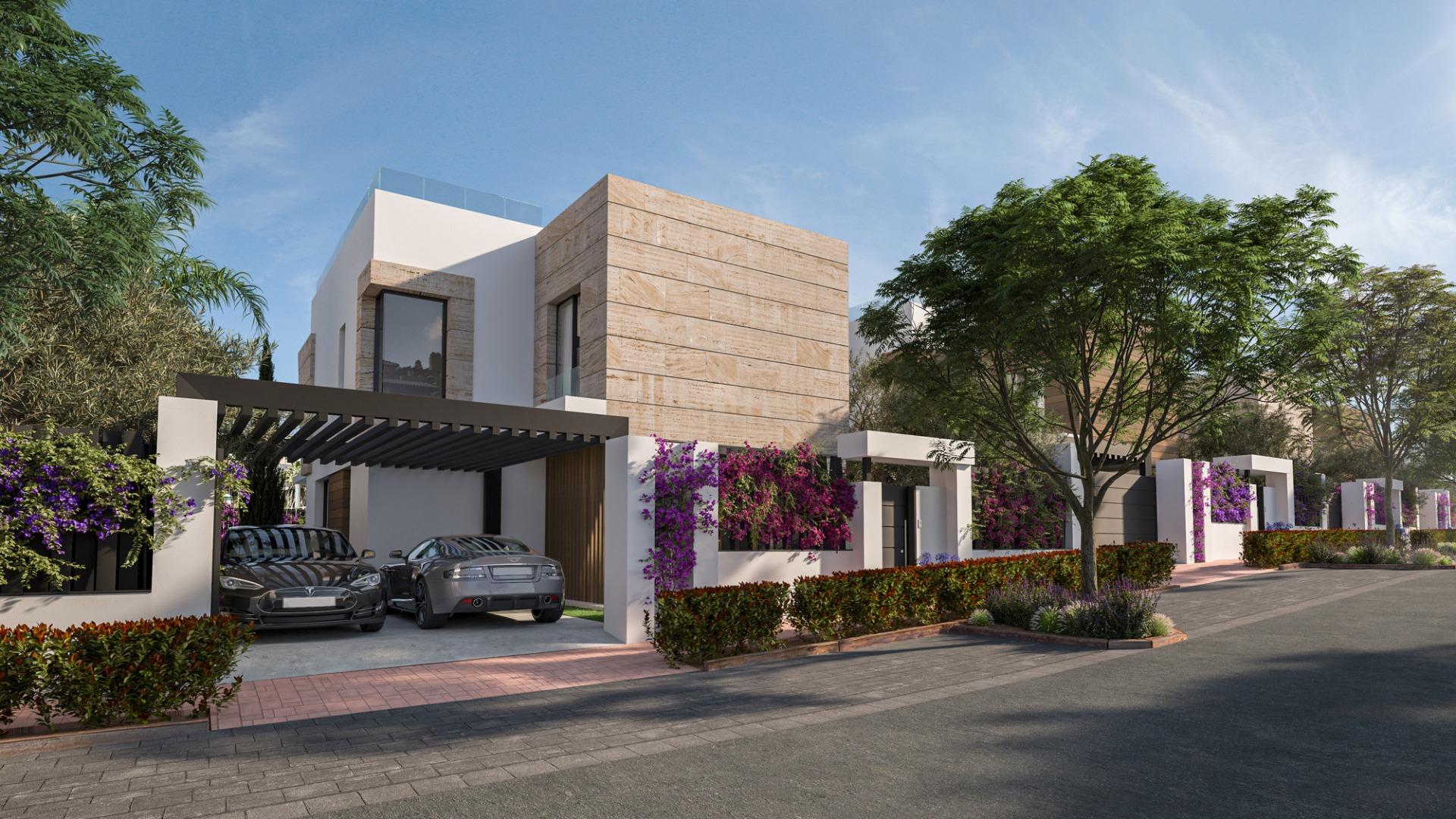 Villas en primera línea de golf en El Campanario