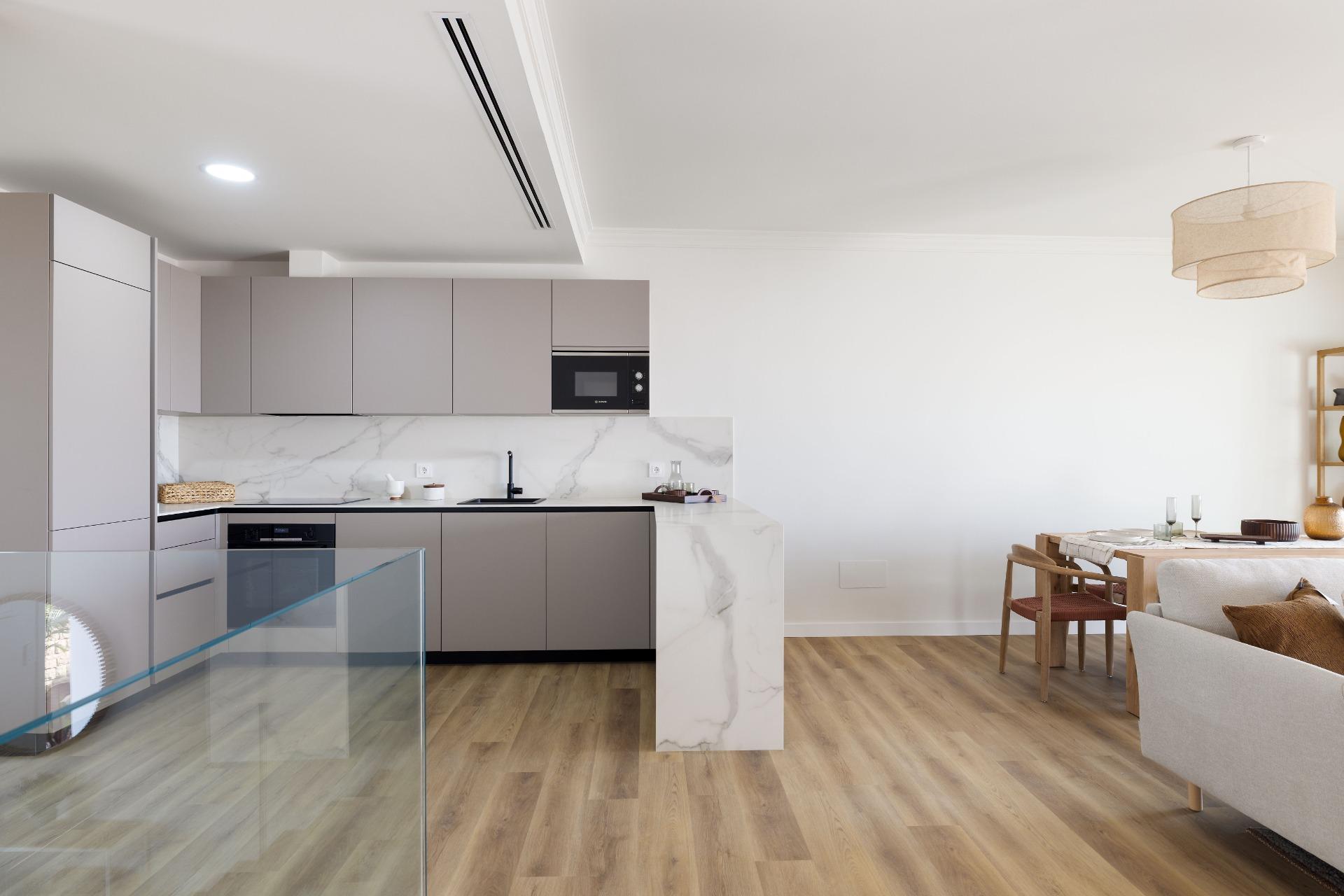 Casas adosadas en primera línea de golf en Estepona