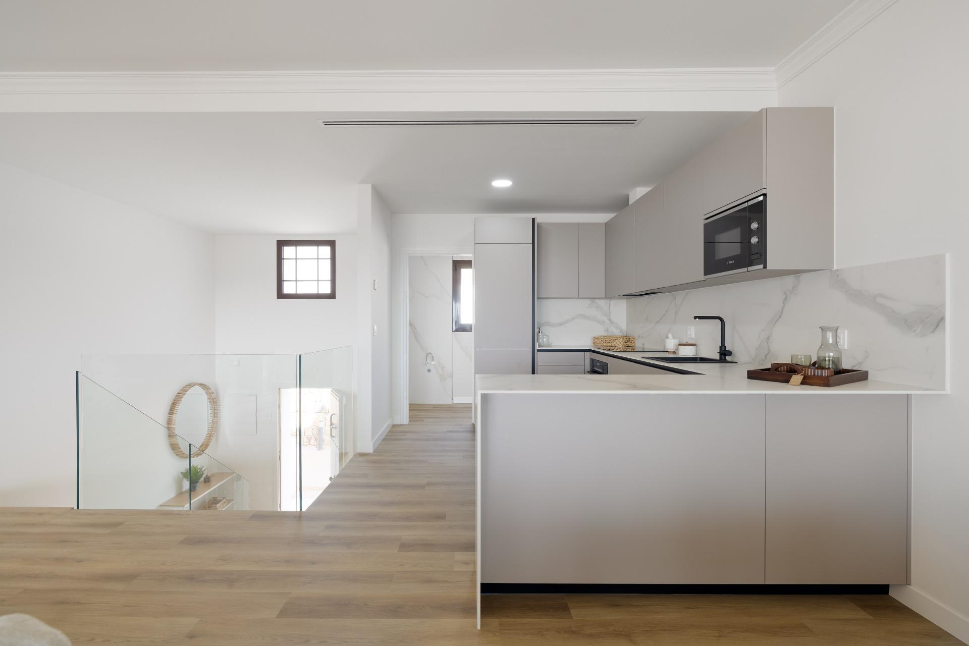 Casas adosadas en primera línea de golf en Estepona