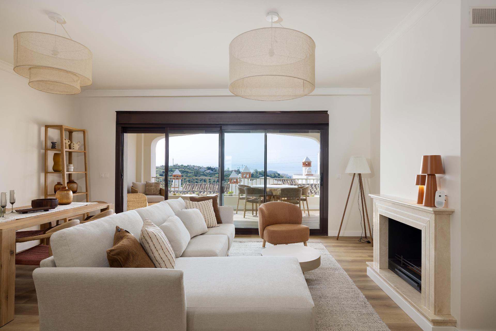 Casas adosadas en primera línea de golf en Estepona