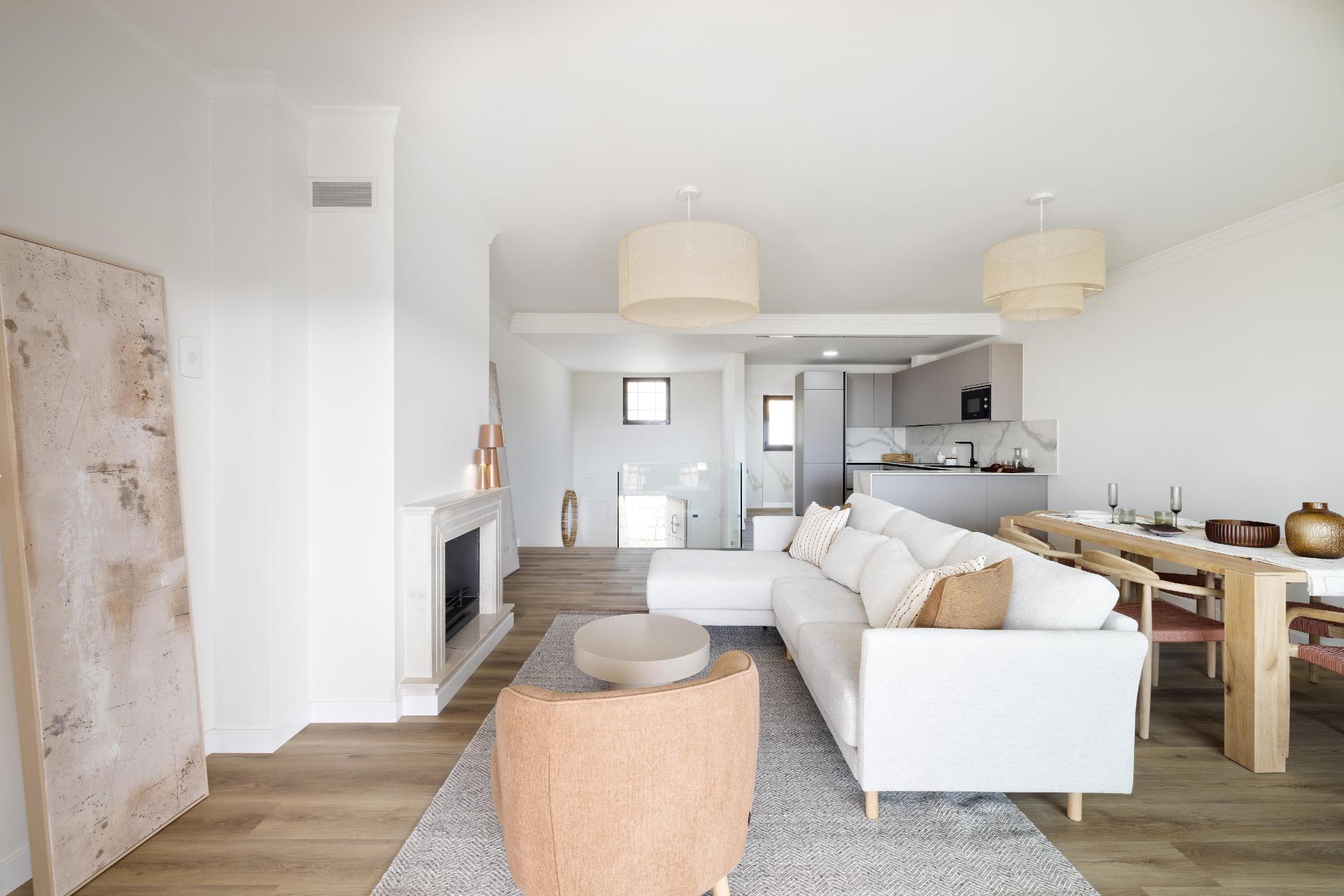 Casas adosadas en primera línea de golf en Estepona