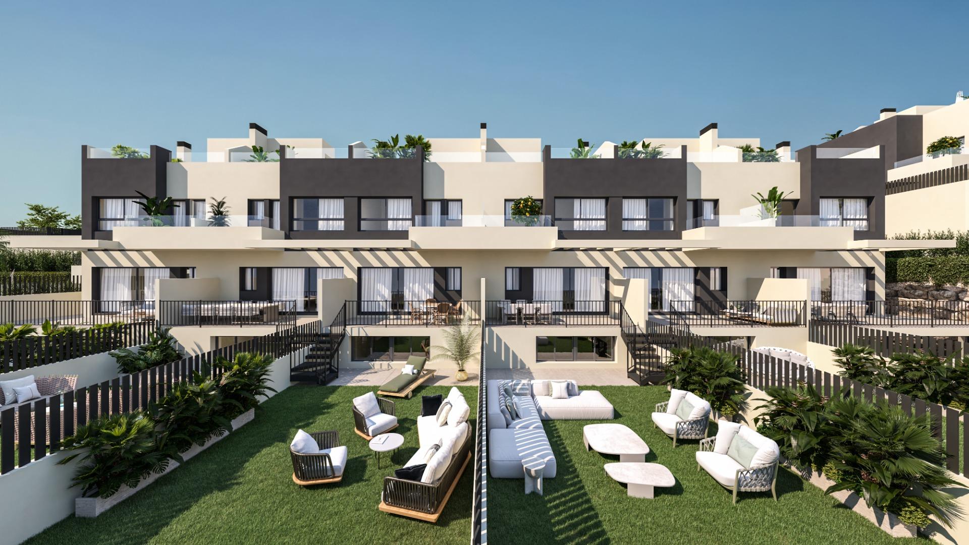 Nuevas casas adosadas en Torre del Mar