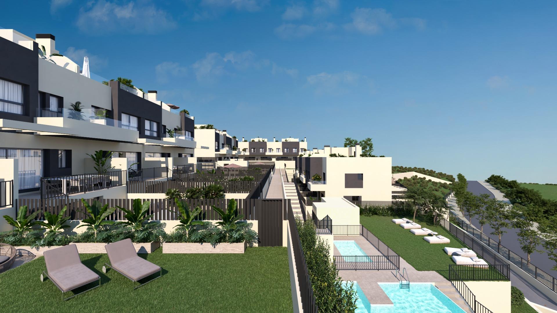 Nuevas casas adosadas en Torre del Mar