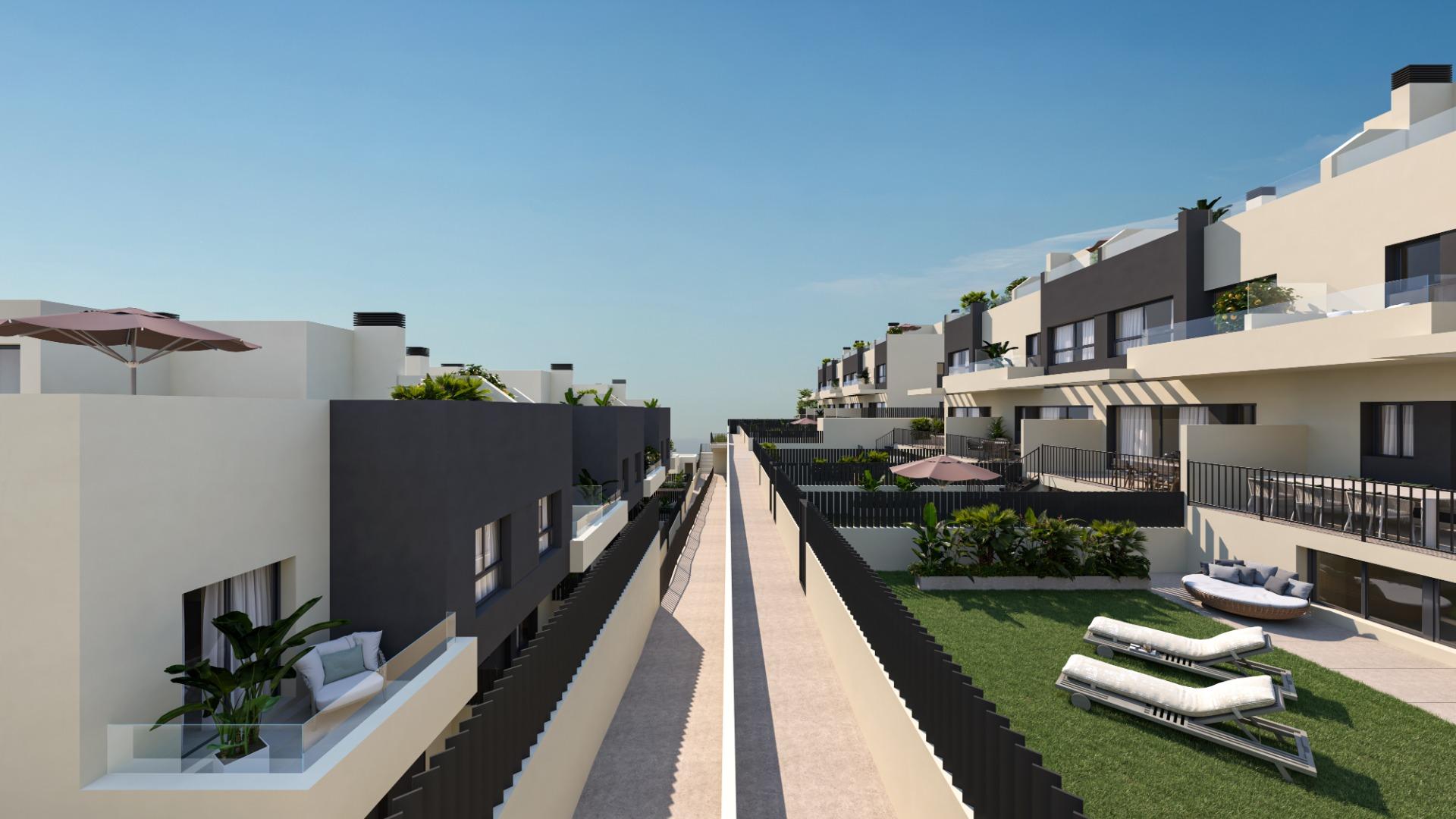 Nuevas casas adosadas en Torre del Mar