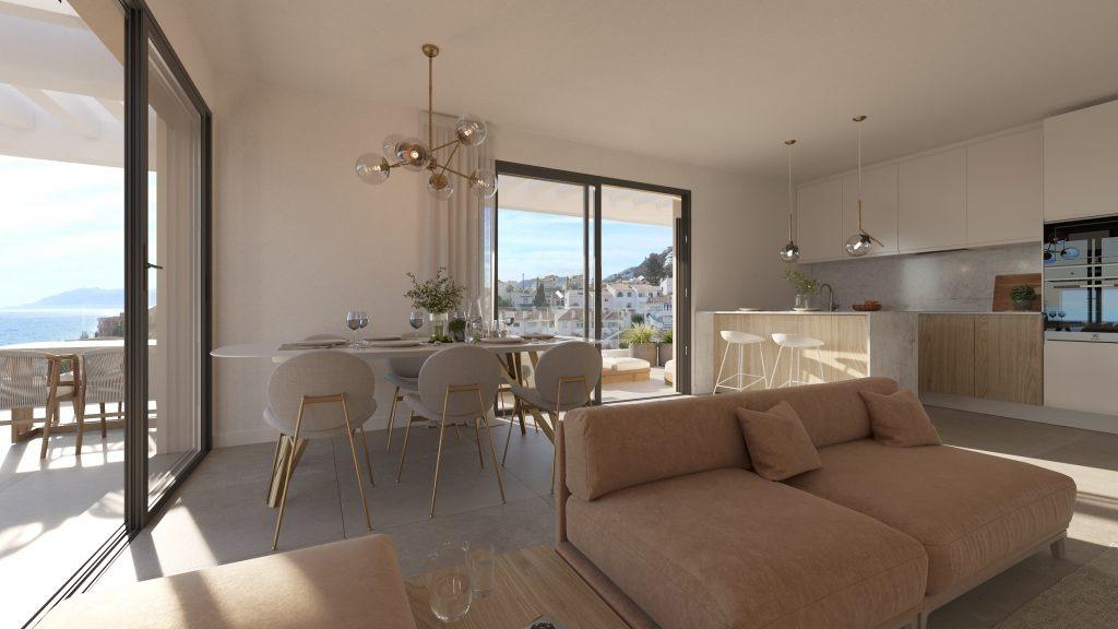 Apartamentos en Torre de Benagalbón