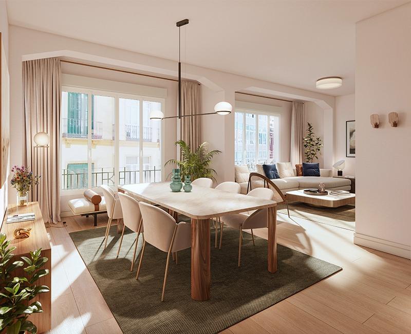 Apartamento en centro histórico de Málaga