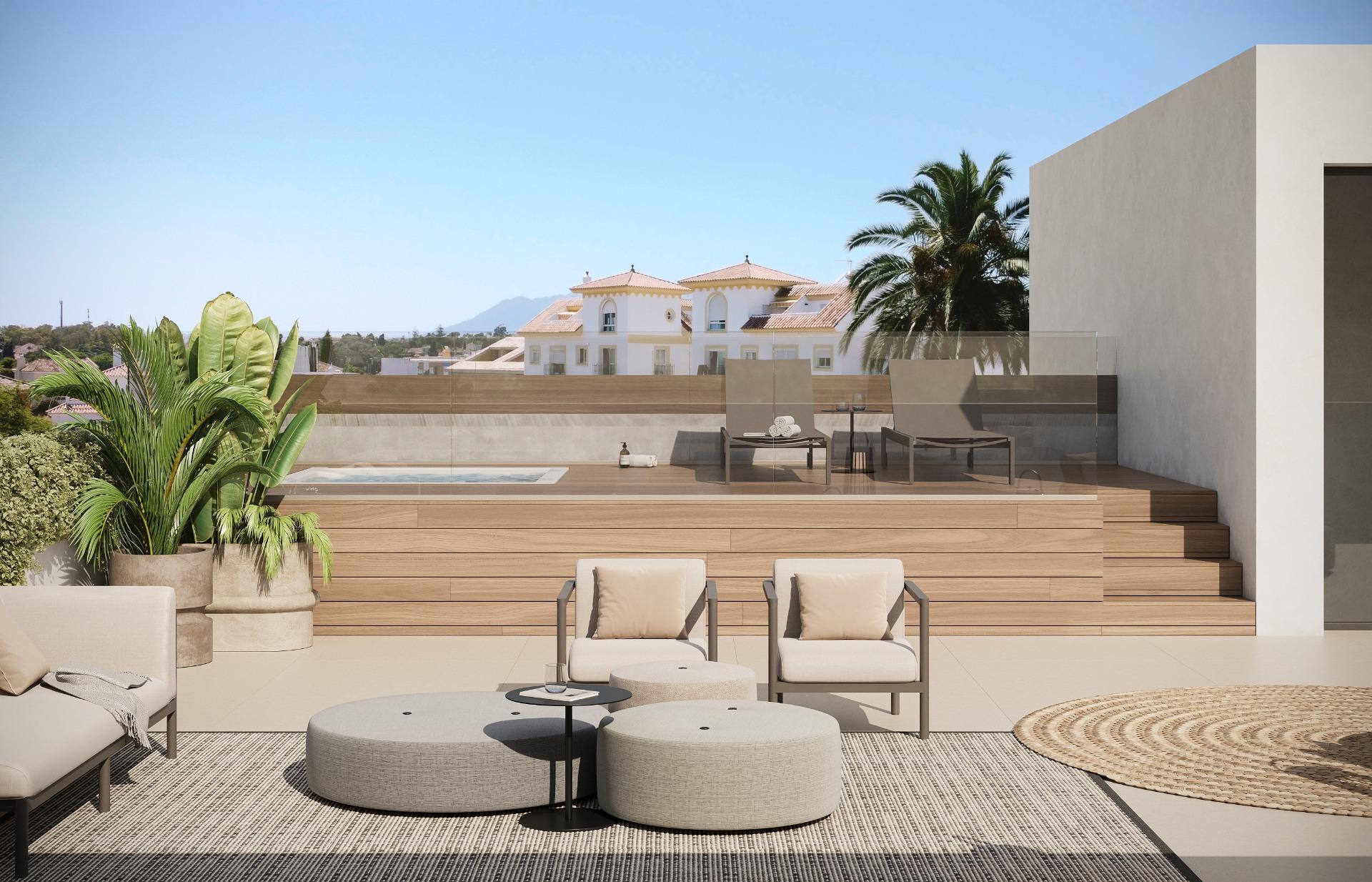 Residencial de apartamentos y adosados en San Pedro de Alcántara